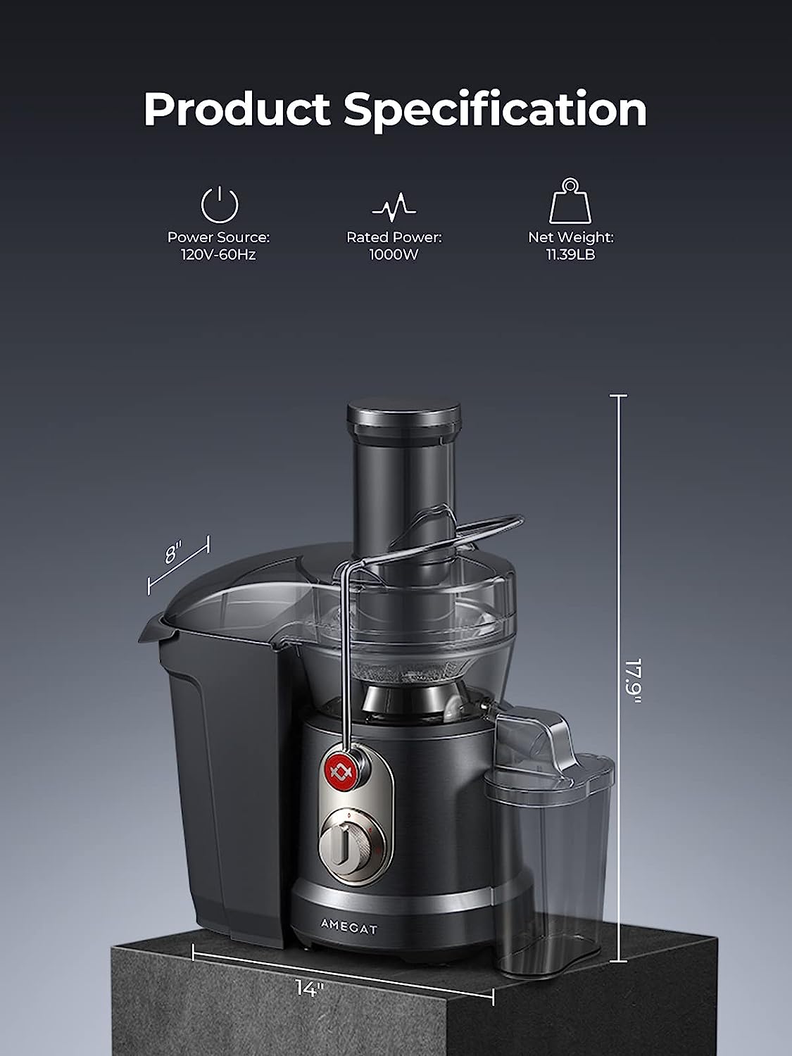 AMEGAT Juicer Machines
